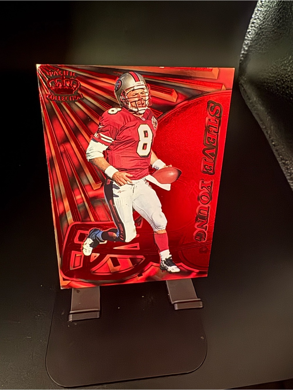 Pacific 1997 Steve Young Football Card